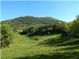 Col - Križna gora above Col